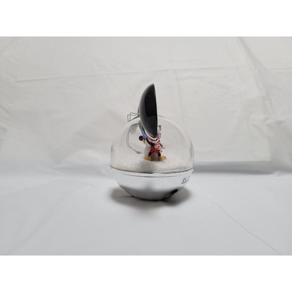 Mickey Mouse 2007 Snow Globe Ornament SNOW MAN LIKE MY MAN Bradford #A0910 COA - Picture 4 of 10